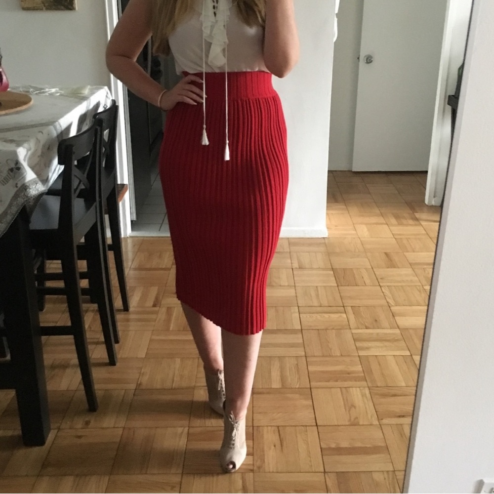 Ferragamo sweater skirt